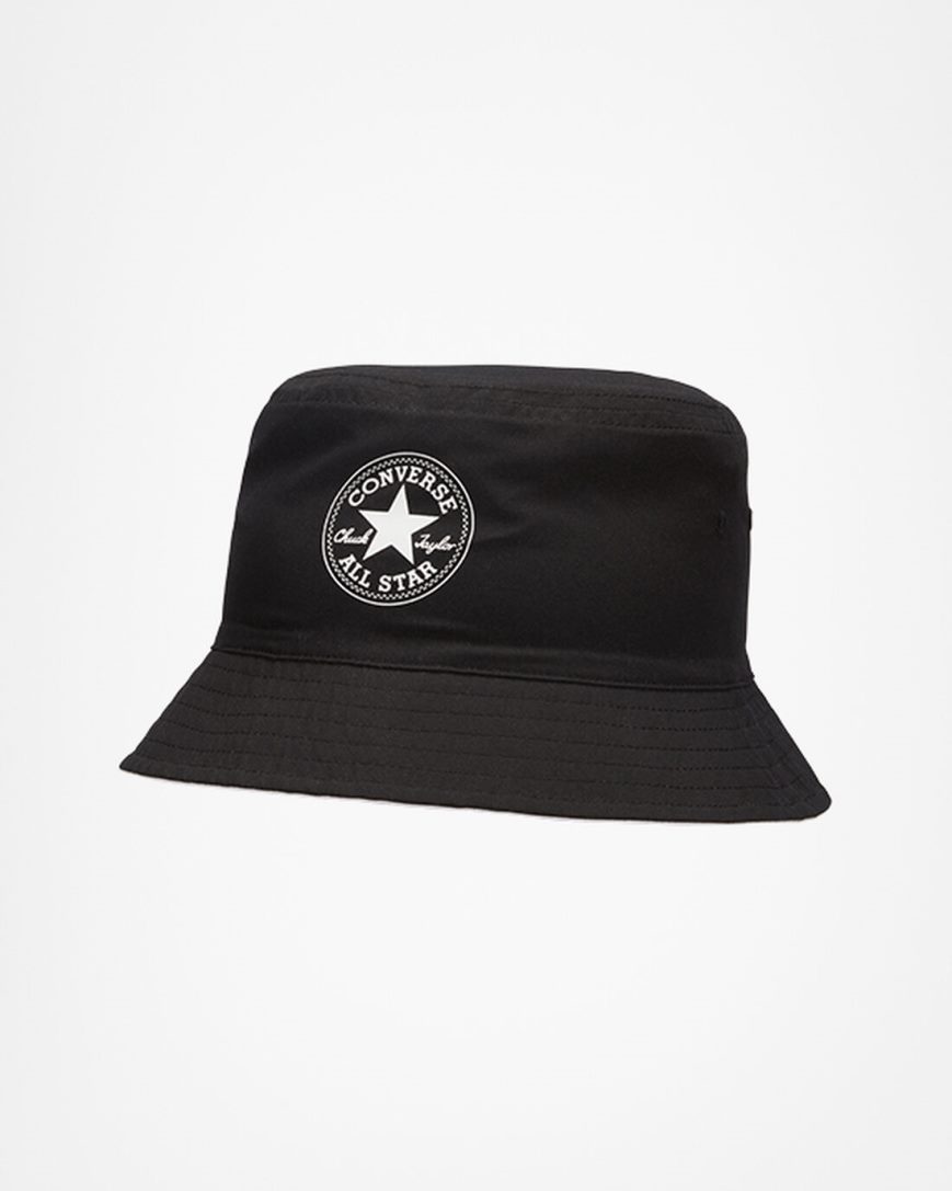 Women's Converse All Star Patch Reversible Bucket Hats Purple / Black | AU E9C64U